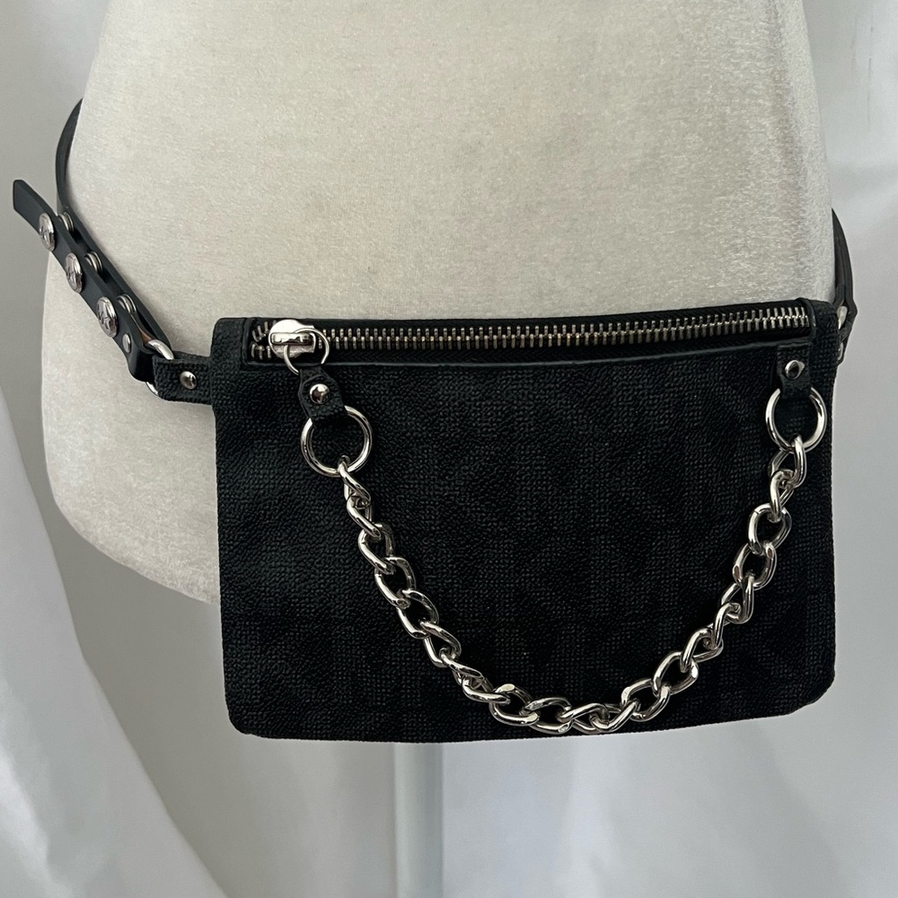 Michael Kors Logo PVC Leather Fanny Pack